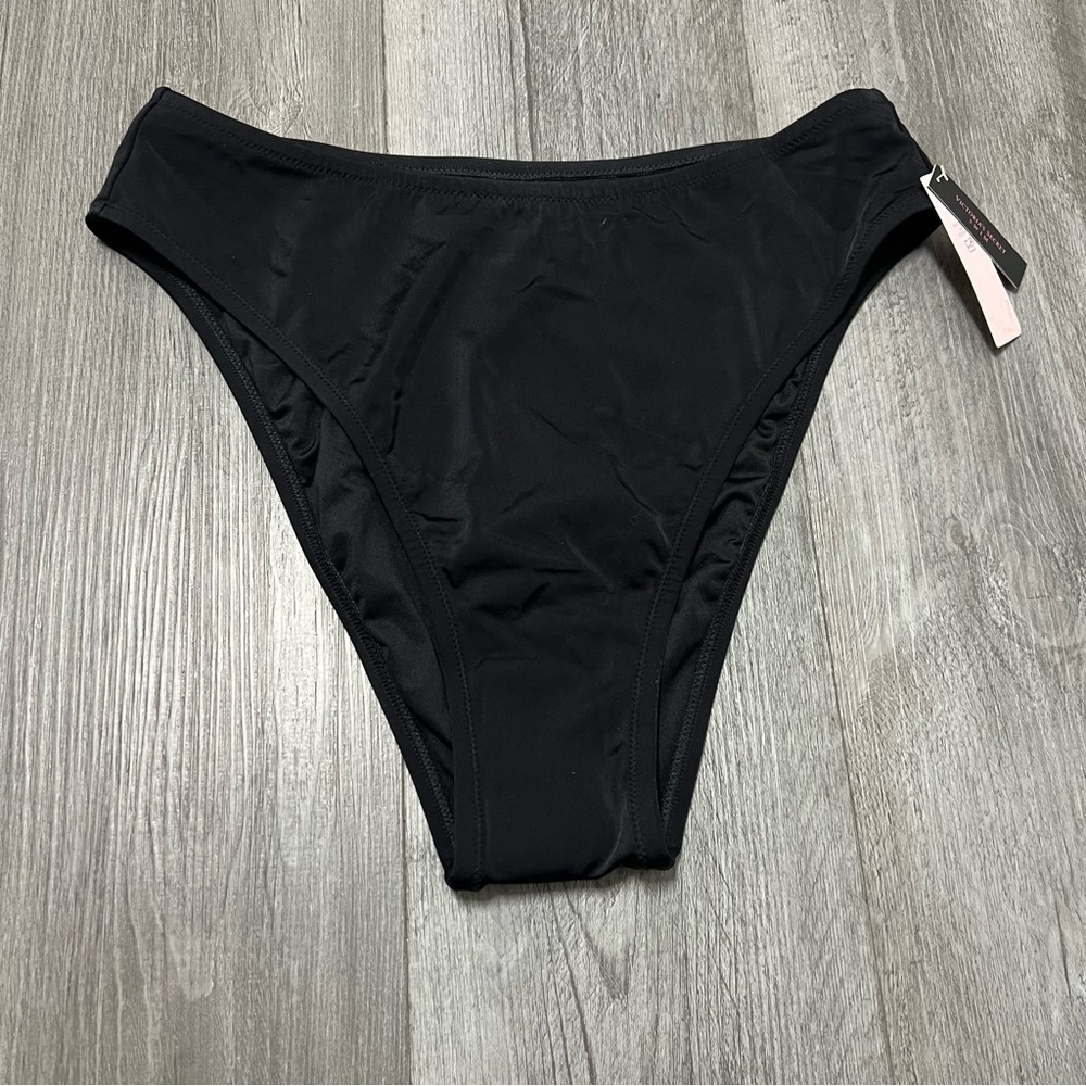 Victoria's Secret Black high waist  Bikini Bottom/ size XL